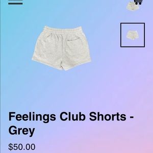Lonely Ghost Feelings Club Shorts